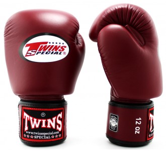 Детские боксерские перчатки Twins Special (BGVL-3 maroon)
